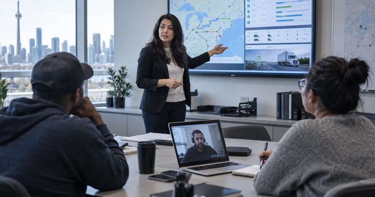 Online vs. Classroom Truck Dispatcher Training in Toronto